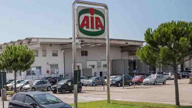 Focolaio Covid nello stabilimento Aia di Treviso