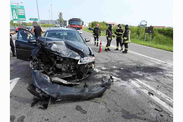 Incidente Cotignola ferite 7 persone Ravenna