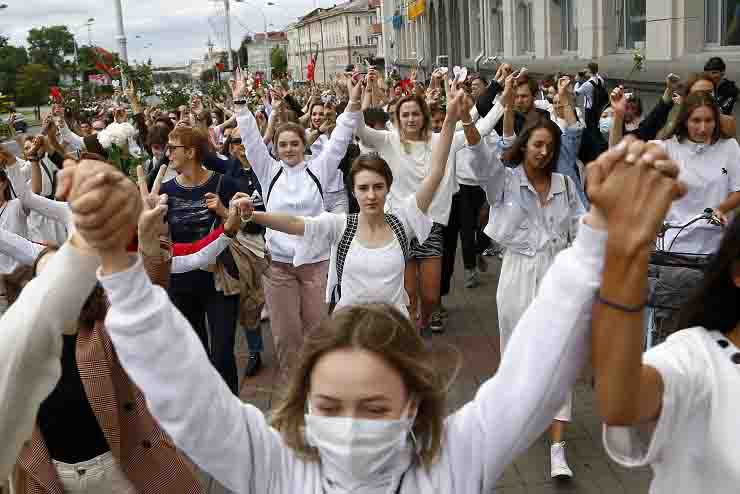 Proteste in Bielorussia manifestazionti repressione violenta