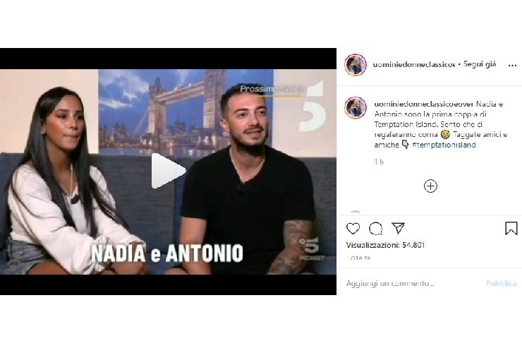 seconda coppia a Temptation Island