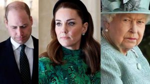 William, Kate e Regina Elisabetta