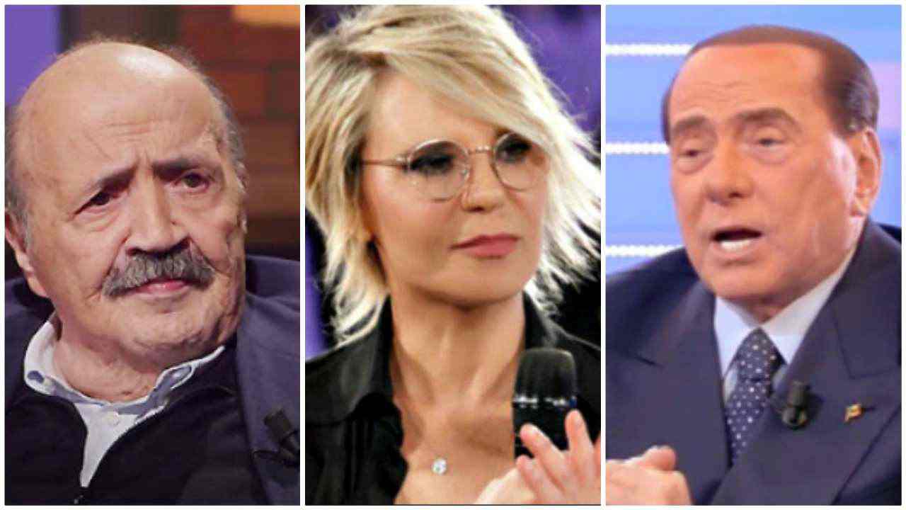 Costanzo, Maria e Berlusconi - Meteoweek