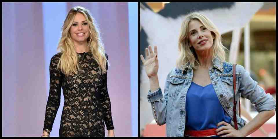 Ilary Blasi e Alessia Marcuzzi - meteoweek