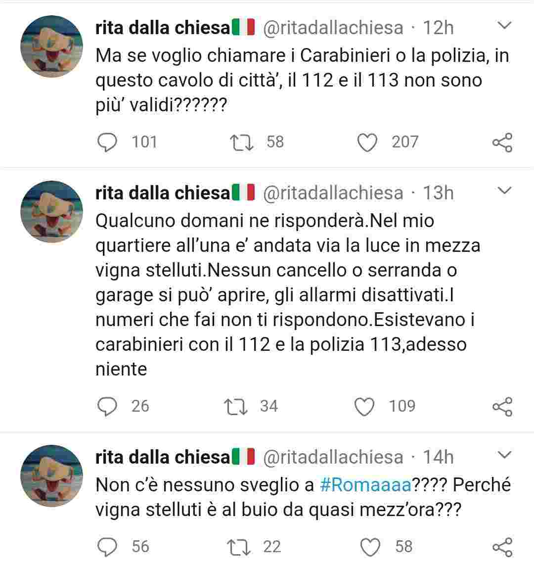Rita Dalla Chiesa - Fonte Twitter