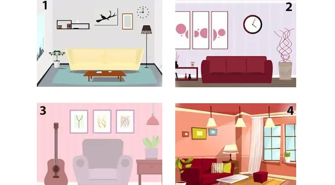 Test psicologico dell’ambiente domestico | Qual è più confortevole?