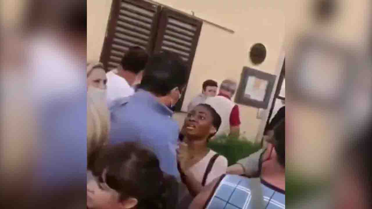 video inedito dell'aggressione a Salvini