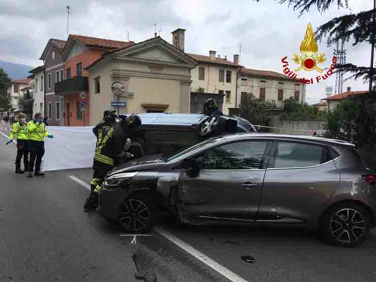 Bassano del grappa coppia in fuga dopo furto rolex rumena schiacciata da auto