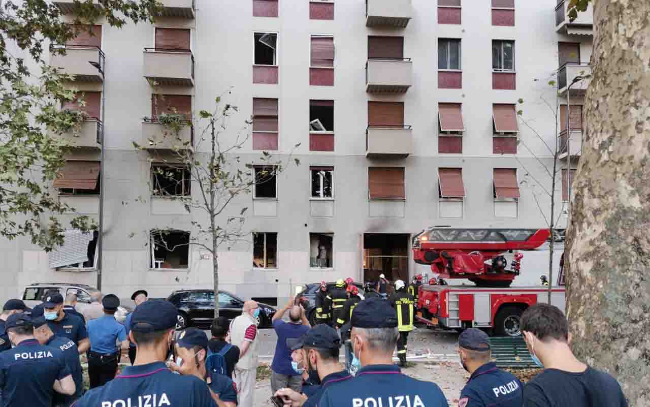 esplosione Milano