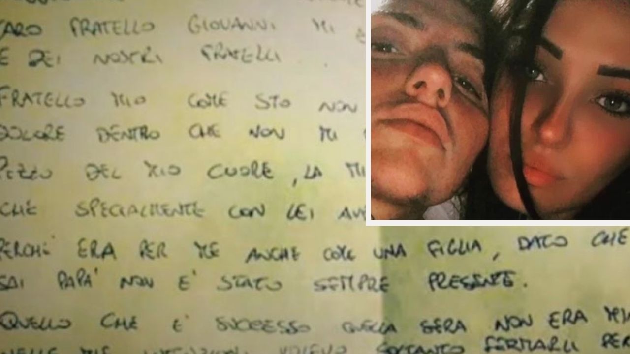 lettera di michele gaglione