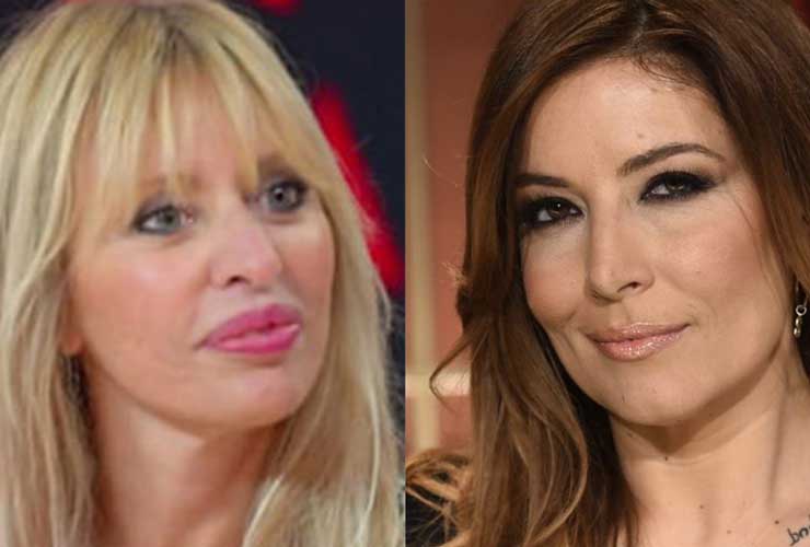 Selvaggia Lucarelli e Alessandra Mussolini