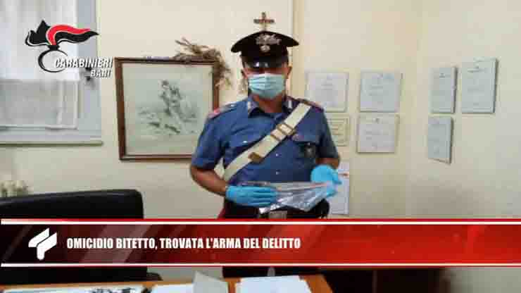 omicidio Bitetto Brescia recuperata arma del dleitto e indumenti