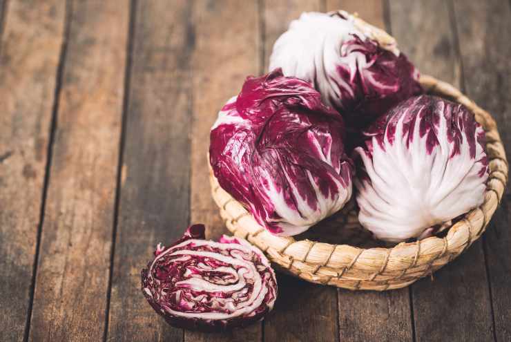 radicchio noci pasta