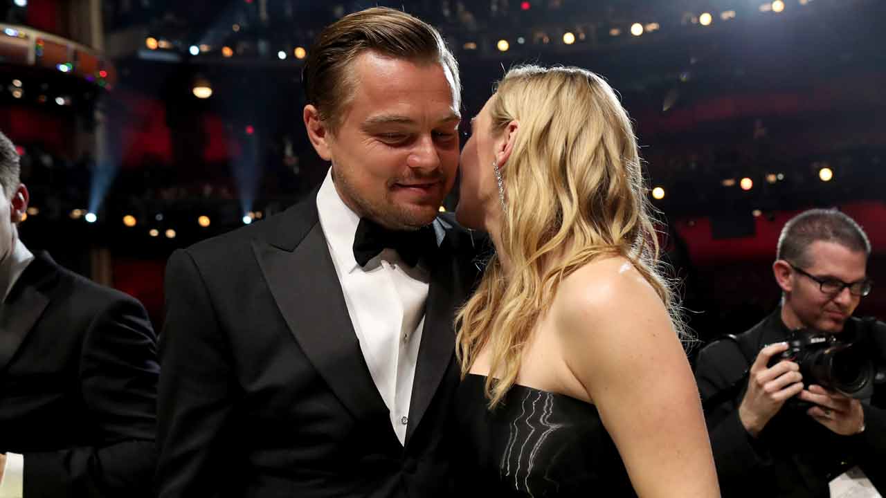 Leonardo Di Caprio e Kate Winslet