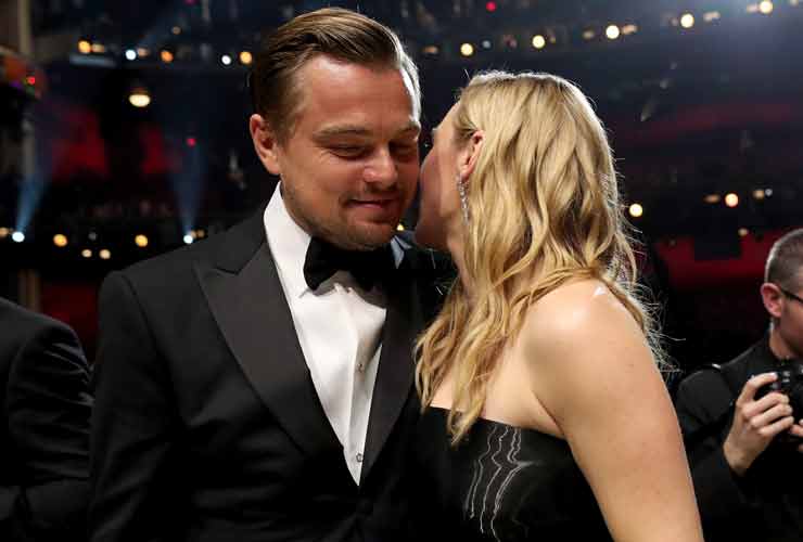 Leonardo Di Caprio e Kate Winslet