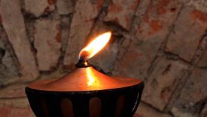 lampada stare alla presenza di Dio