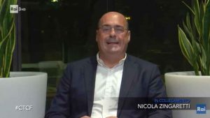 Che tempo che fa, Zingaretti: "Nessun rimpasto, sto bene dove sto"