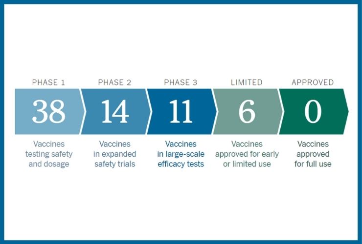 Covid-19 Vaccines Tracker - foto via New York Times