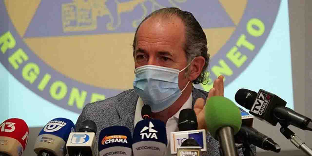 Luca Zaia ricoveri area non critica