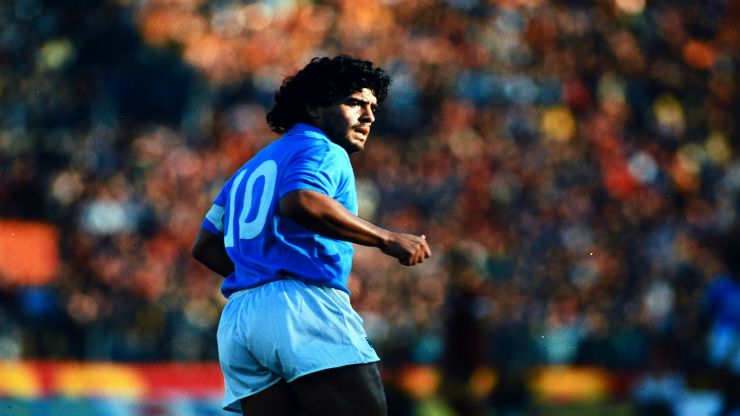 Maradona in campo - meteoweek