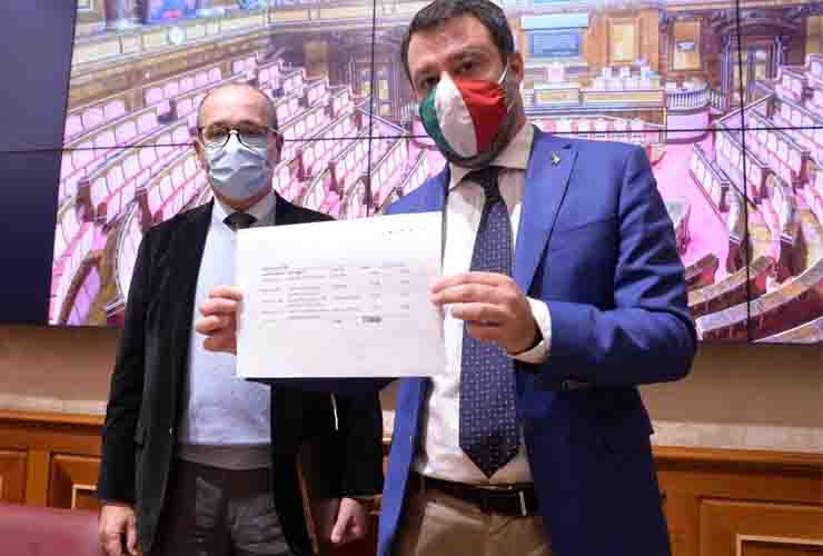 Le priorità di Salvini: “Un anno di pace fiscale"