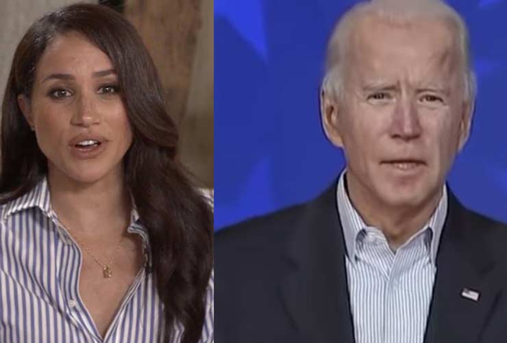 Meghan Markle e Joe Biden