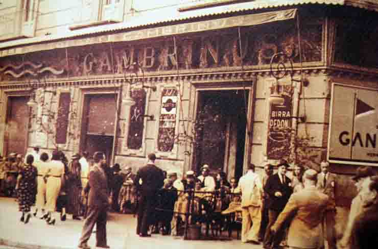 caffè Gambrinus storico