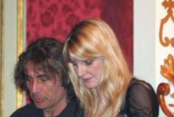 Luciano Ligabue e Donatella Messori