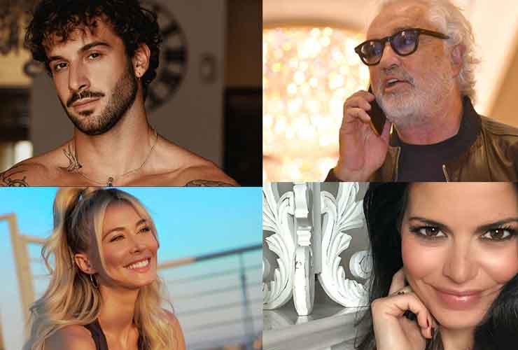 Andreas Muller, Flavio Briatore, Diletta Leotta, Laura Torrisi