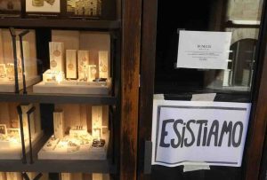 protesta Firenze commercianti