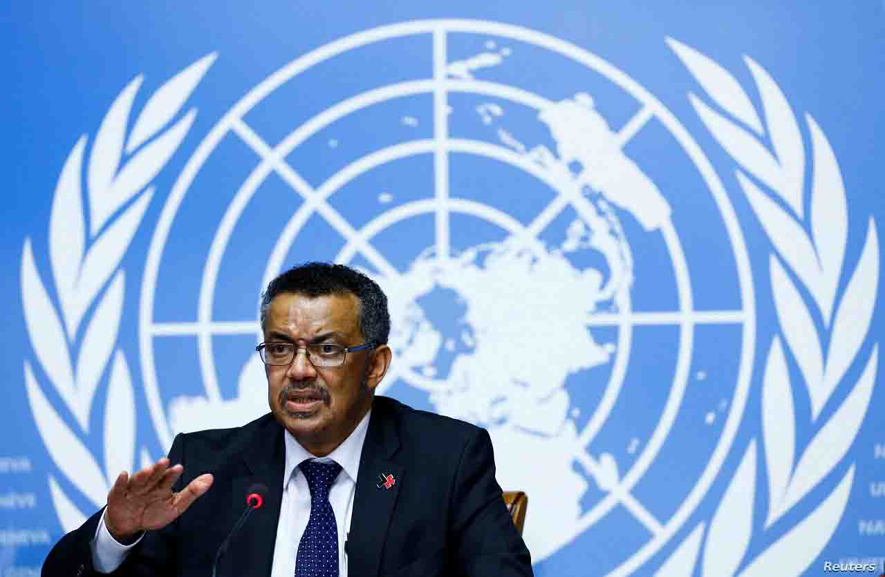 Tedros Adhanom Ghebreyesus 100 motivi per smettere di fumare covid il primo