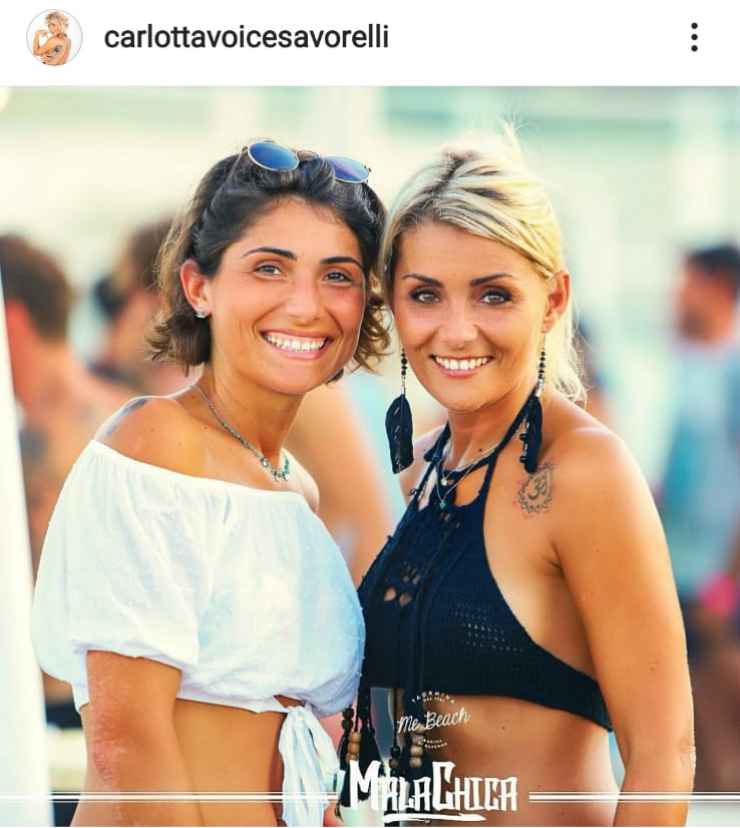 Carlotta e sua sorella Carolina - Fonte Instagram
