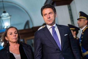 Conte negativo tampone covid Lamorgese