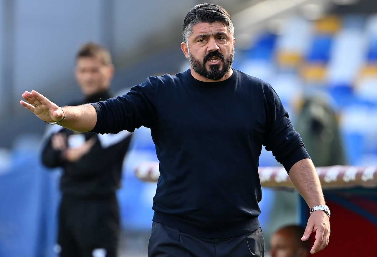 Gennaro Gattuso, allenatore del Napoli. Getty Images