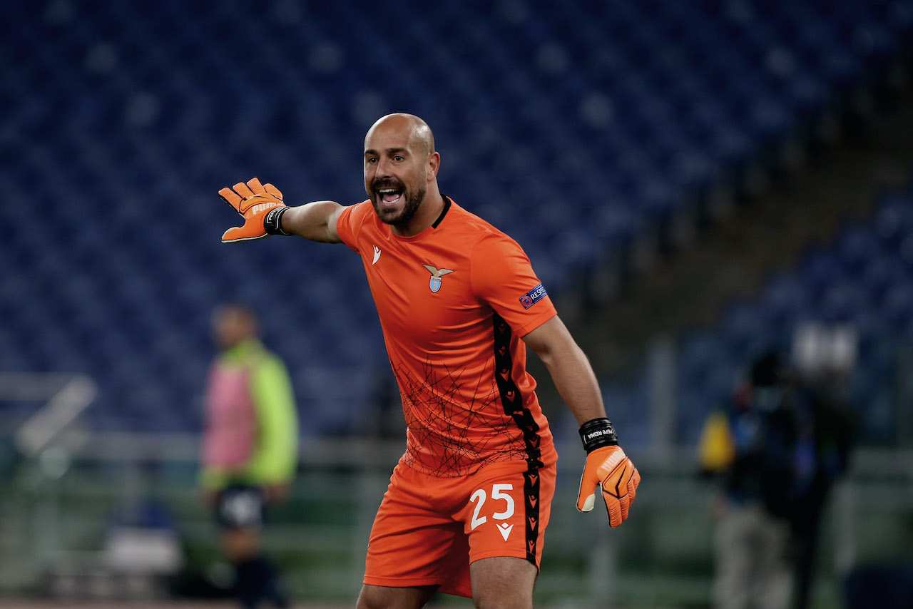 Pepe Reina, portiere Lazio. Getty Images