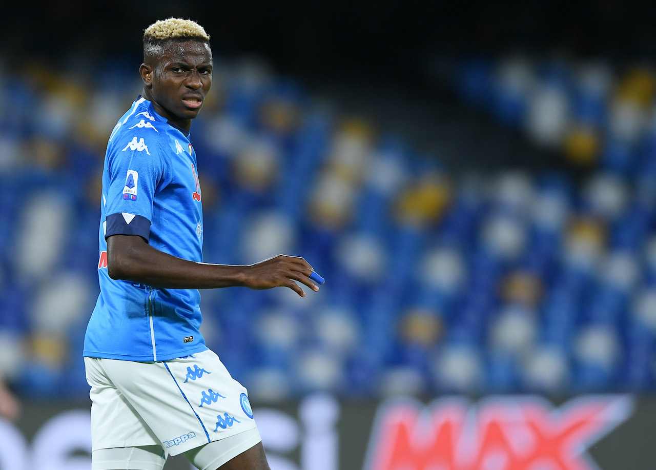 Victor Osimhen, attaccante del Napoli. Getty Images