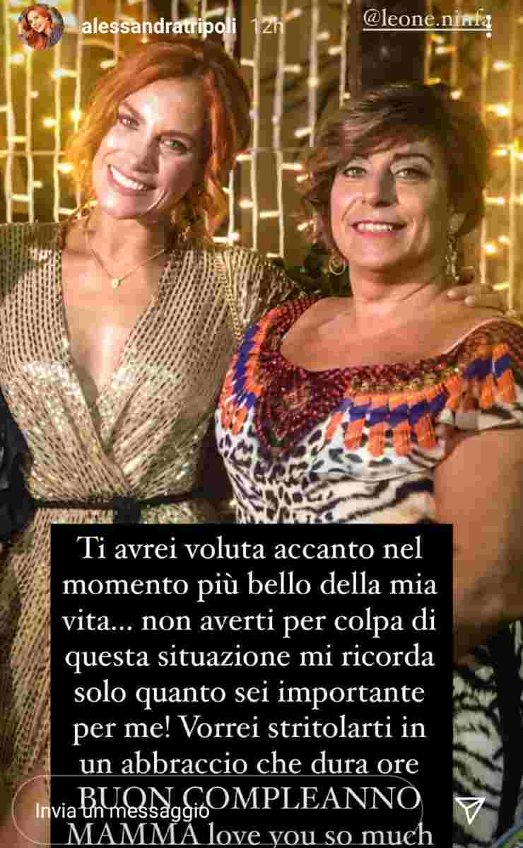La ballerina Alessandra insieme a sua mamma Ninfa Leone - Fonte Instagram