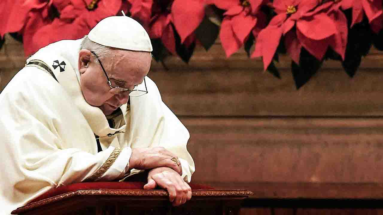Papa Francesco anticipa la messa di Natale