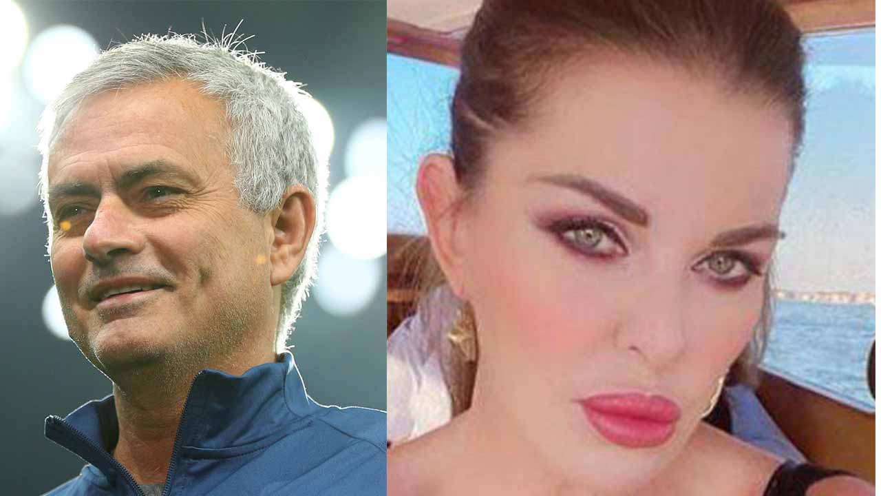 Alba Parietti e José Mourinho