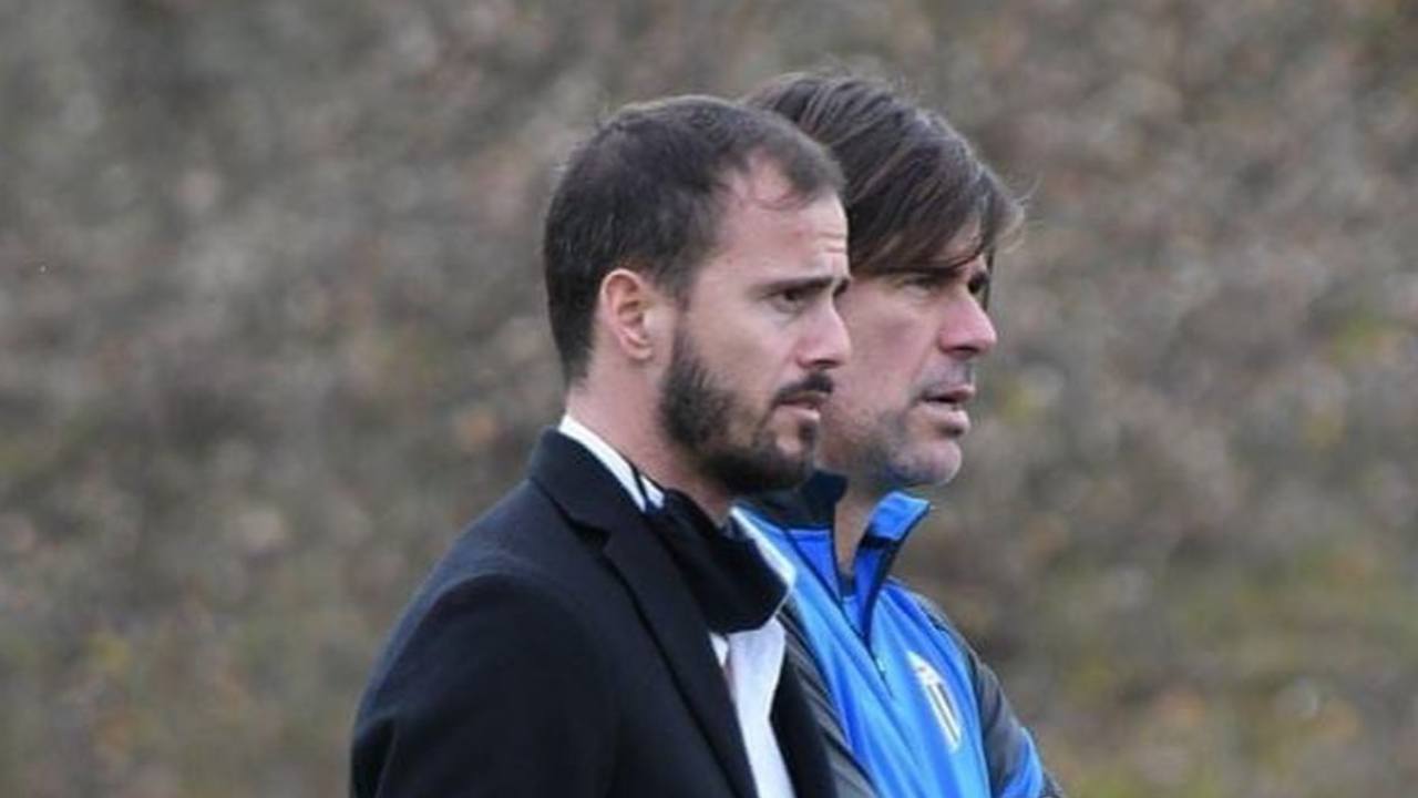 Ascoli, da sinistra: il Direttore Sportivo Ciro Polito e l'allenatore Andrea Sottil (foto © Ascoli)