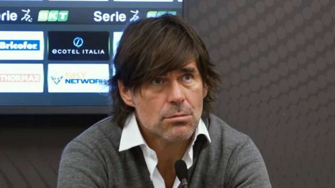 Ascoli, il tecnico Andrea Sottil si presenta in conferenza stampa, 24 dicembre 2020 (foto © Ascoli Calcio)