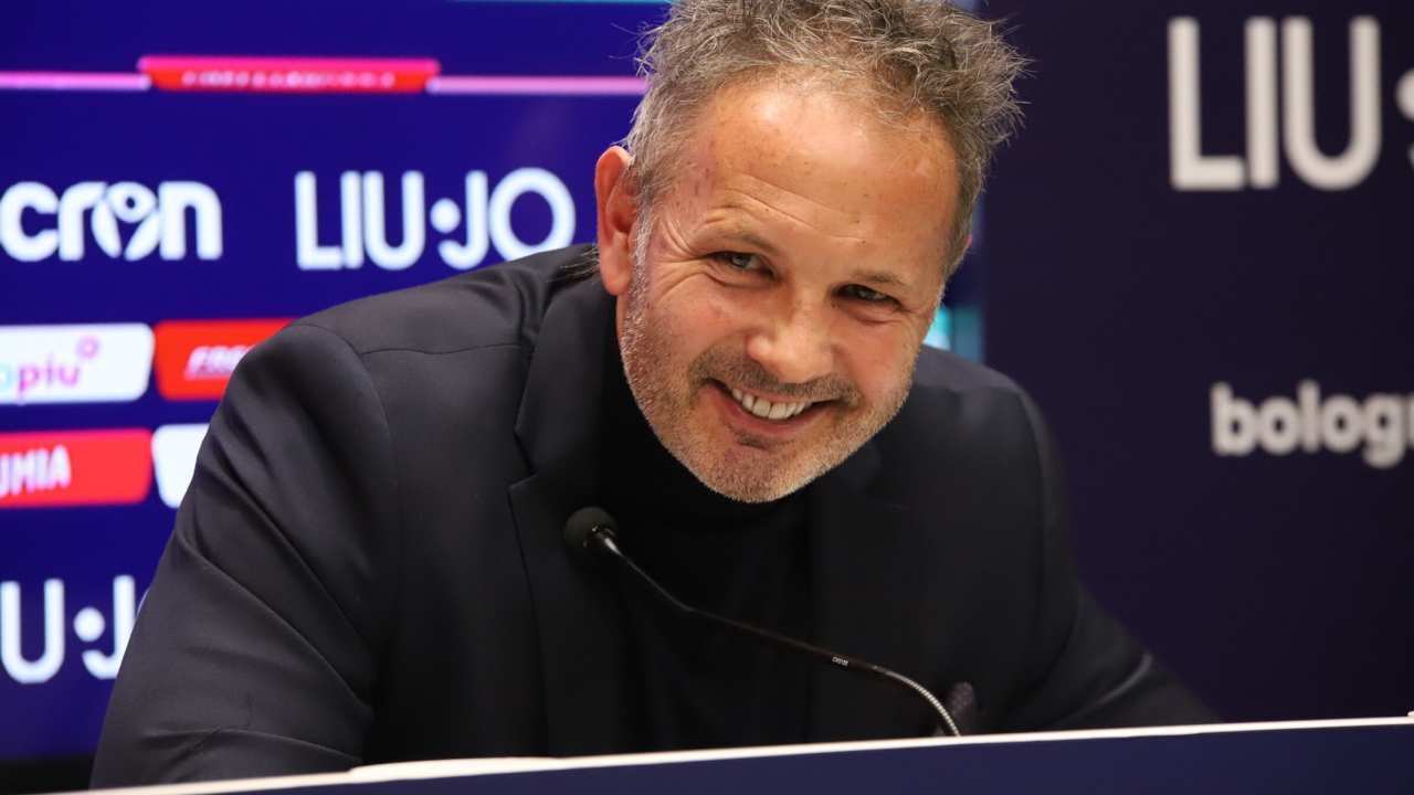 Bologna, il tecnico Sinisa Mihajlovic (foto © Bologna)