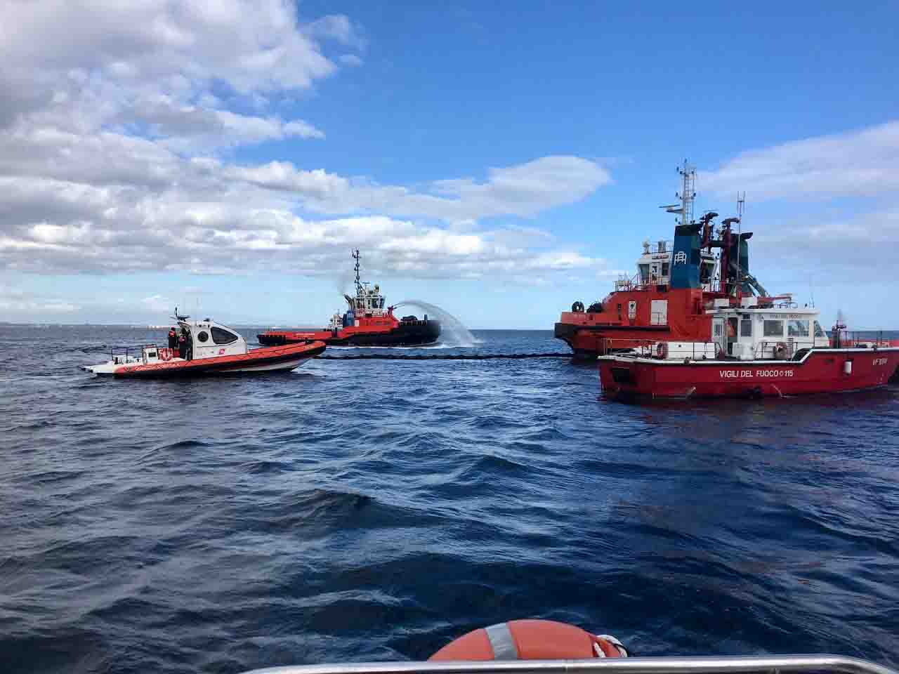 Trapani cadavere in mare