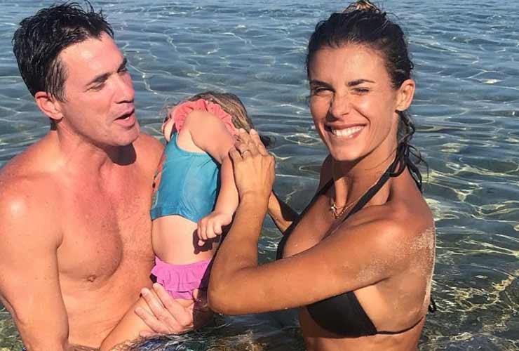 Elisabetta Canalis e marito