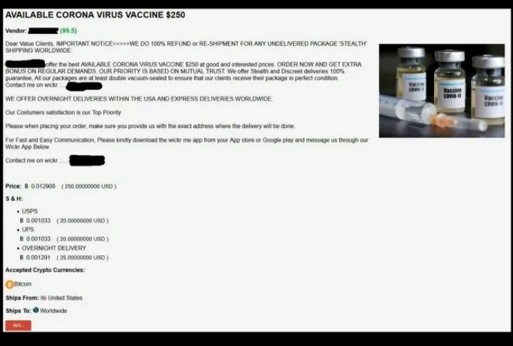 dark web vaccino covid - meteoweek