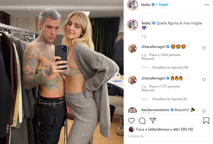 Fedez e Chiara Ferragni