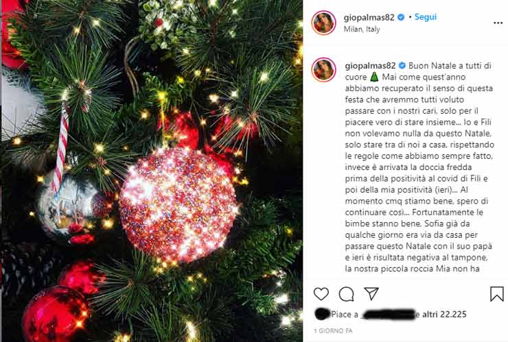 Giorgia Palmas Covid Ig Meteoweek