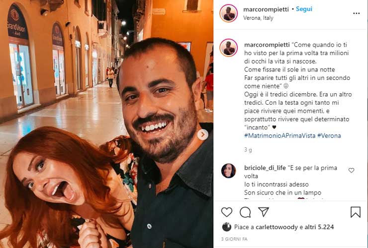 Nicole e Marco- Matrimonio a prima vista Italia