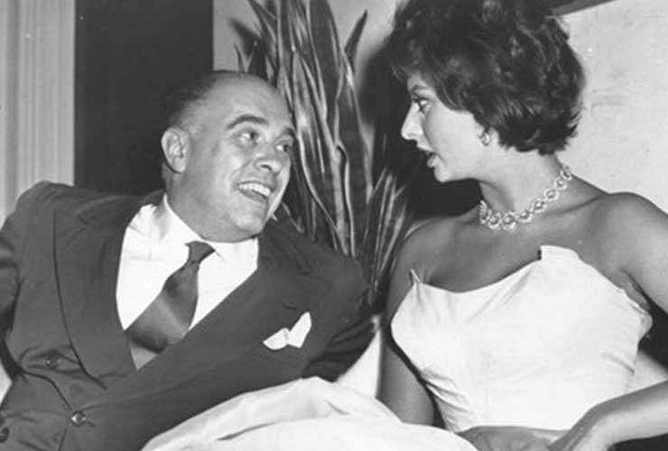 Sophia Loren e Carlo Ponti