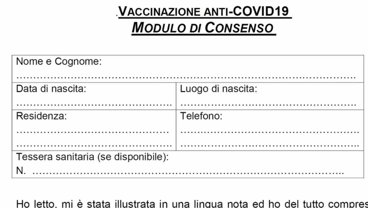 vaccino covid modulo meteoweek