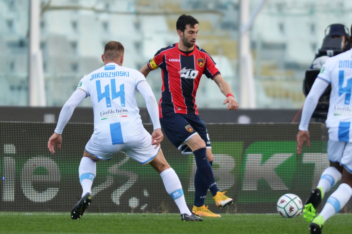 Angelo Corsi durante la gara di Pescara